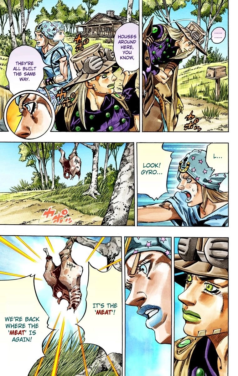 JoJo's Bizarre Adventure Part 7 - Steel Ball Run (Official Colored) chapter 33 page 28