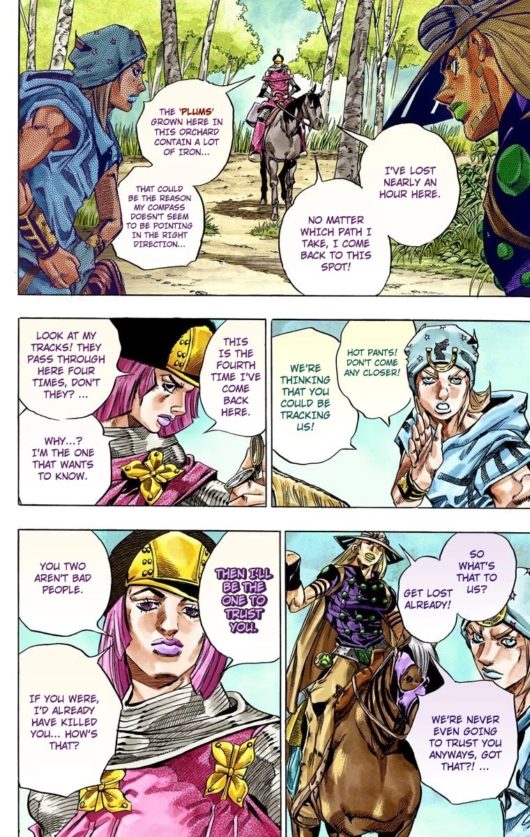 JoJo's Bizarre Adventure Part 7 - Steel Ball Run (Official Colored) chapter 33 page 35