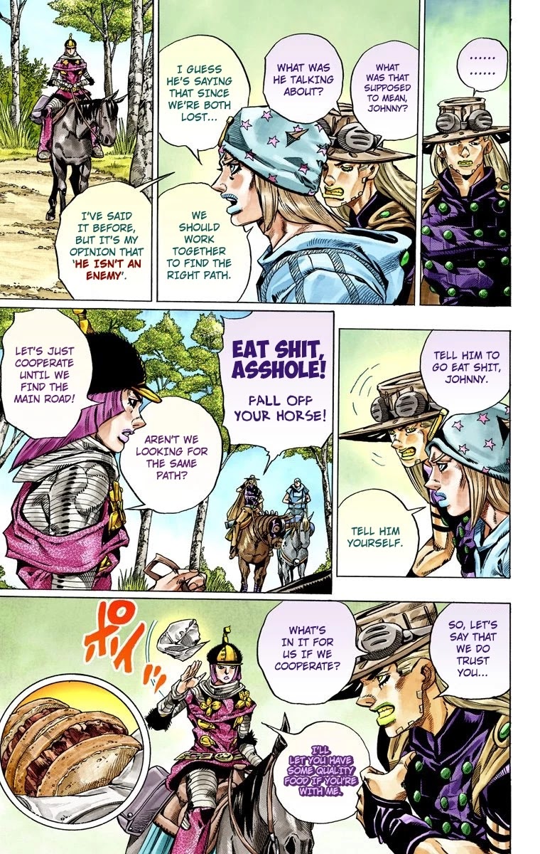 JoJo's Bizarre Adventure Part 7 - Steel Ball Run (Official Colored) chapter 33 page 36