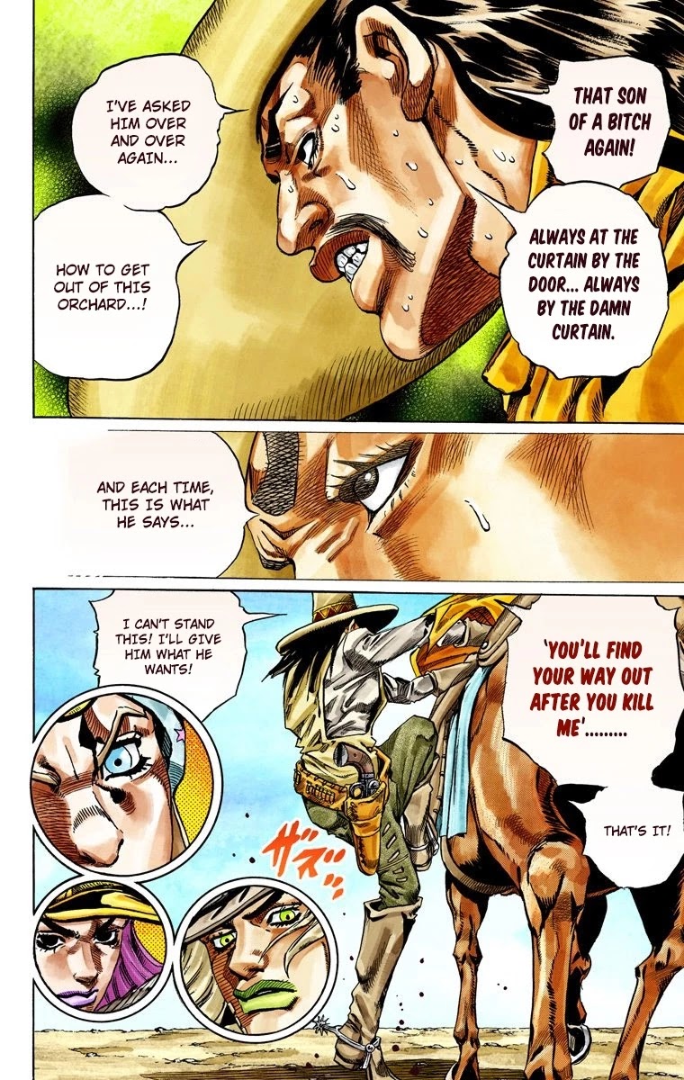 JoJo's Bizarre Adventure Part 7 - Steel Ball Run (Official Colored) chapter 33 page 39