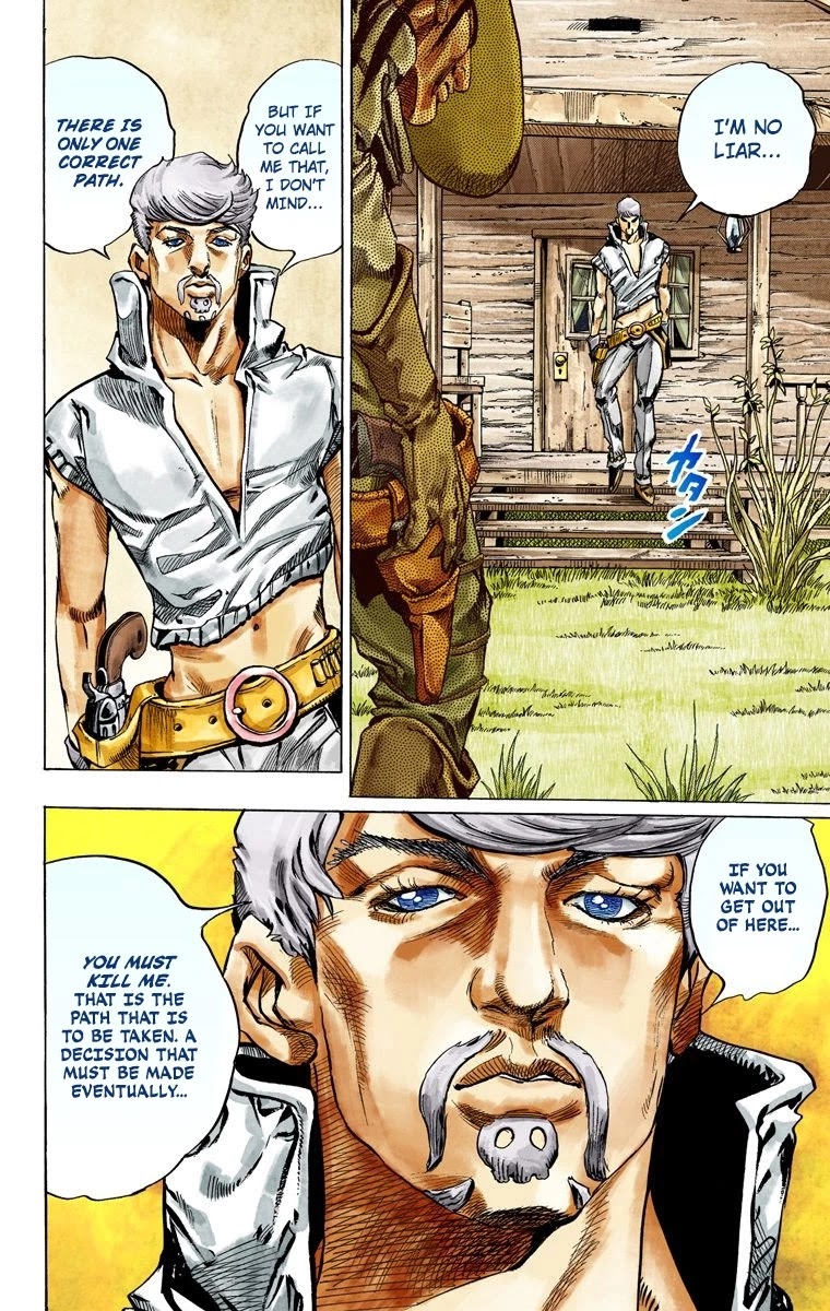 JoJo's Bizarre Adventure Part 7 - Steel Ball Run (Official Colored) chapter 33 page 44