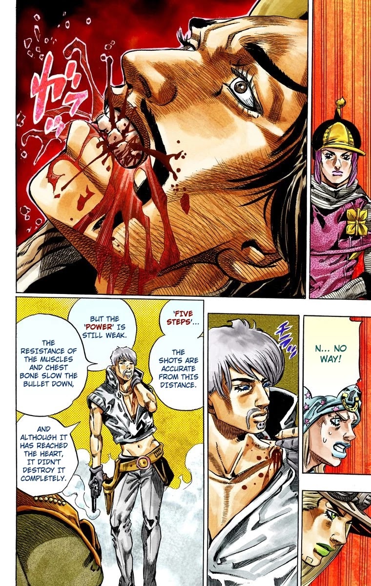 JoJo's Bizarre Adventure Part 7 - Steel Ball Run (Official Colored) chapter 33 page 51