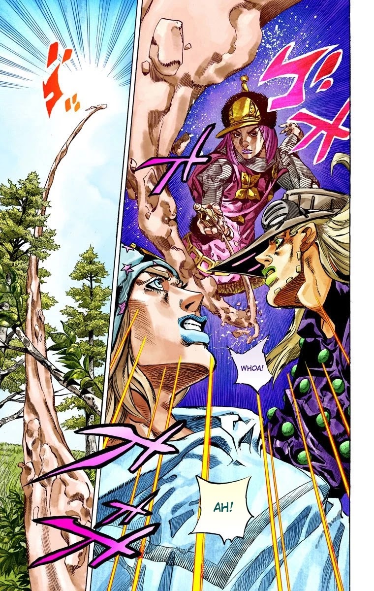 JoJo's Bizarre Adventure Part 7 - Steel Ball Run (Official Colored) chapter 34 page 15