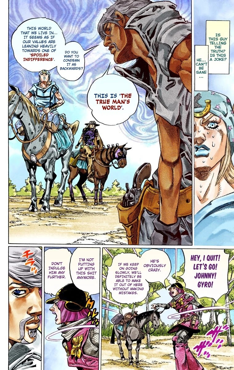 JoJo's Bizarre Adventure Part 7 - Steel Ball Run (Official Colored) chapter 34 page 33