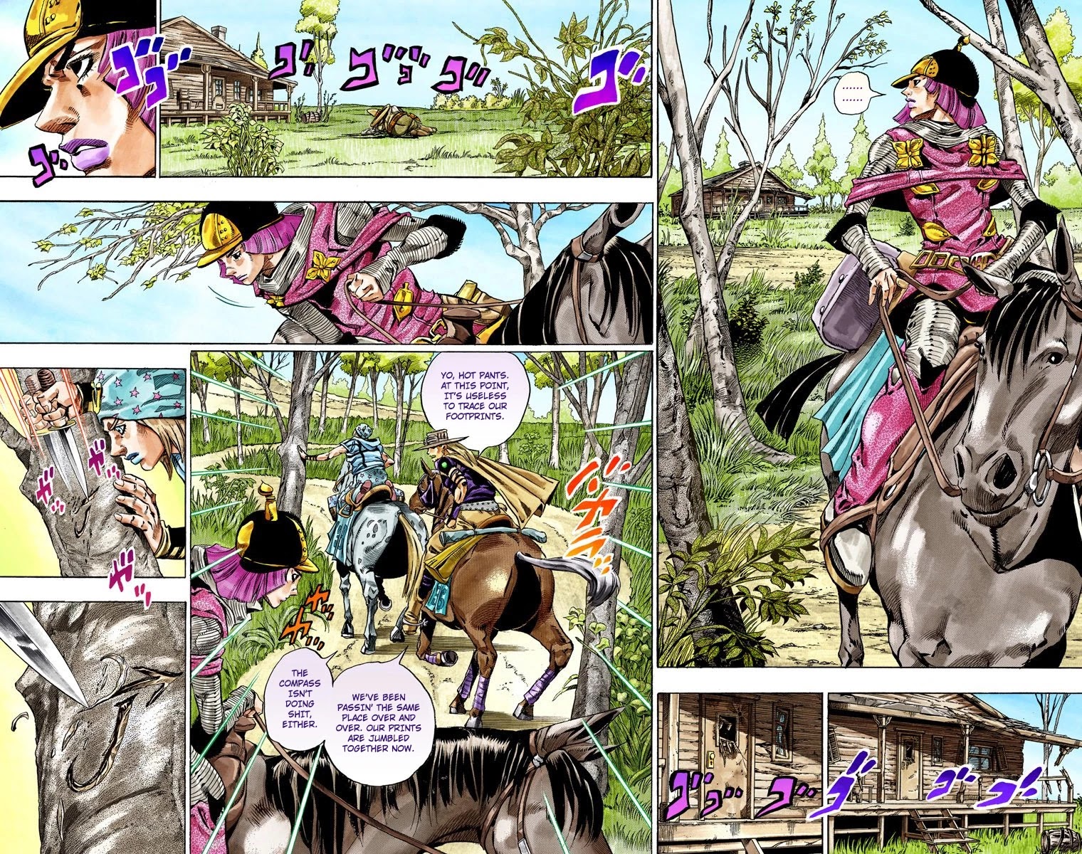 JoJo's Bizarre Adventure Part 7 - Steel Ball Run (Official Colored) chapter 34 page 4