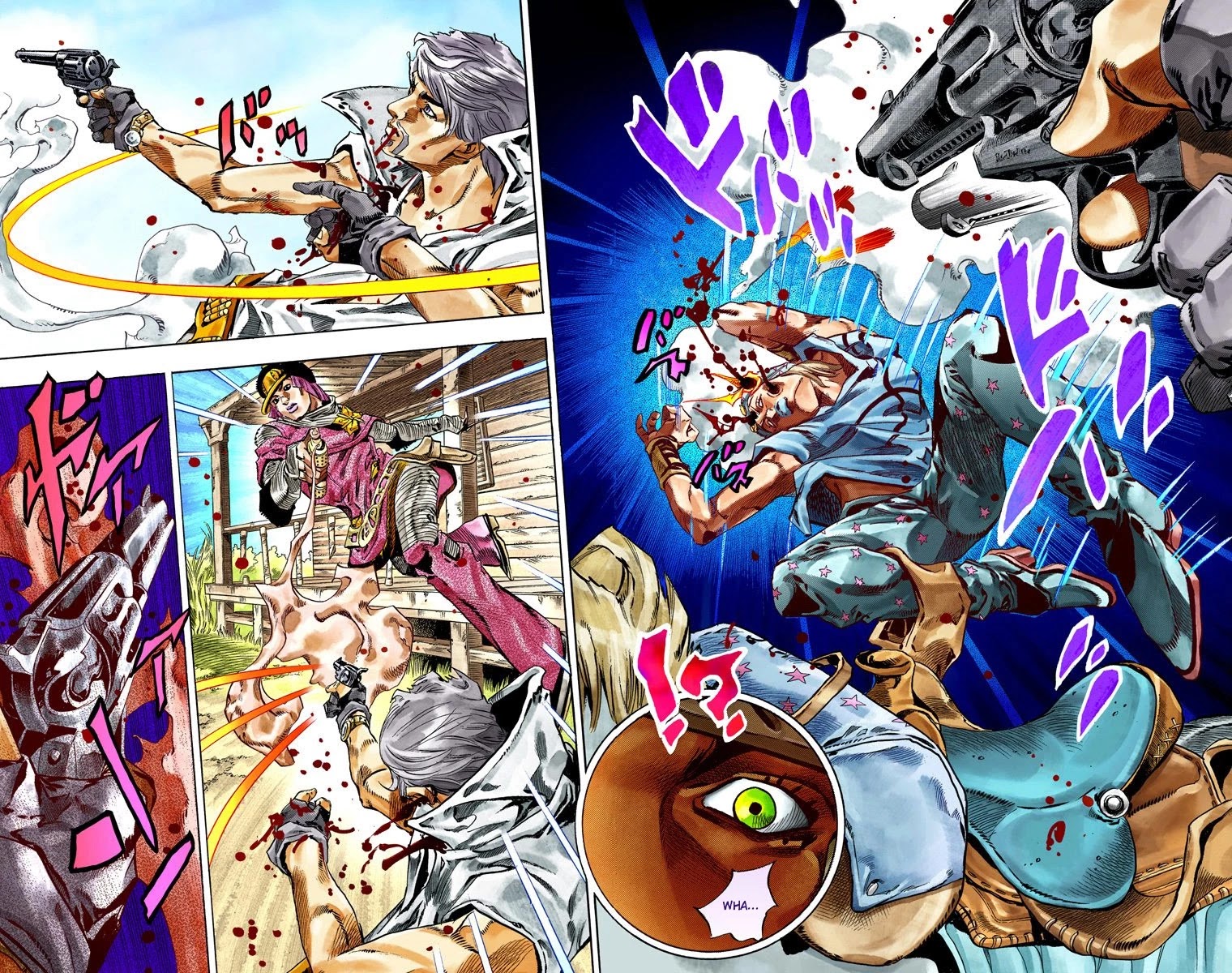 JoJo's Bizarre Adventure Part 7 - Steel Ball Run (Official Colored) chapter 34 page 45
