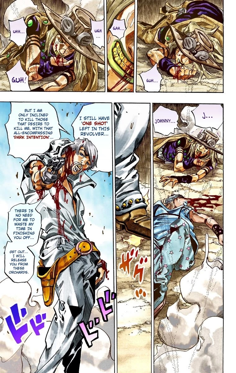JoJo's Bizarre Adventure Part 7 - Steel Ball Run (Official Colored) chapter 34 page 50