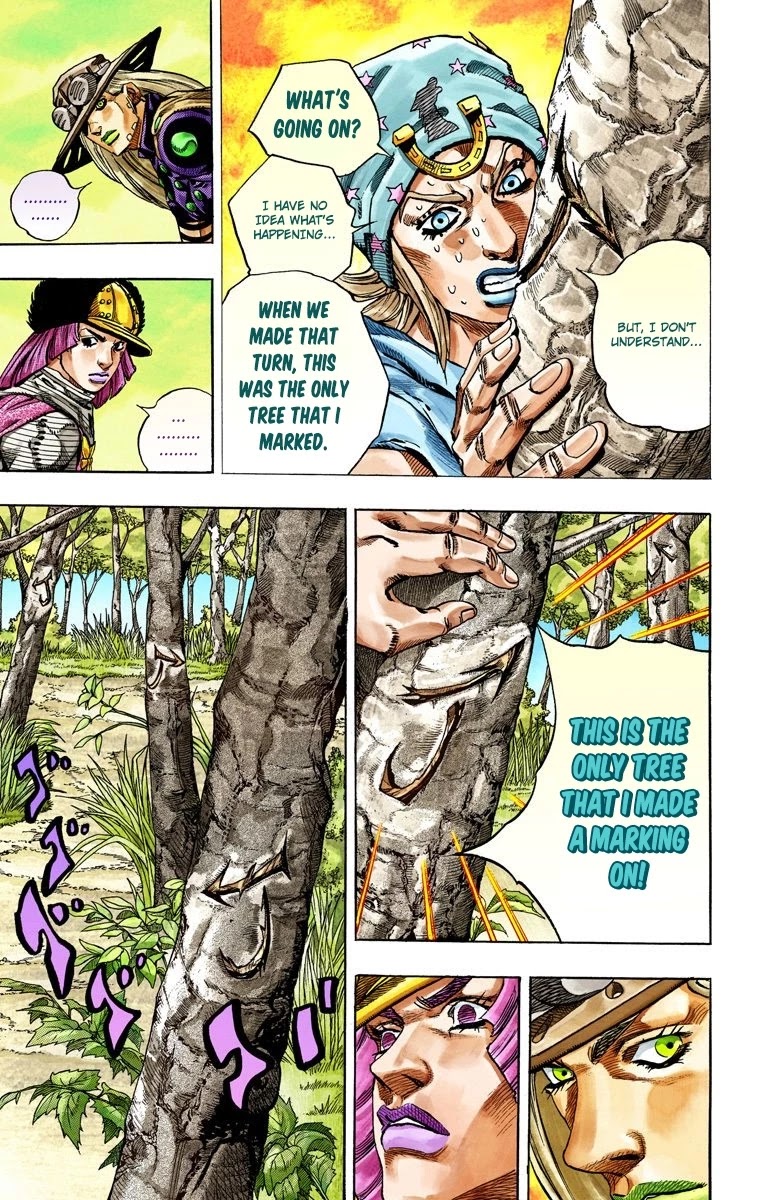 JoJo's Bizarre Adventure Part 7 - Steel Ball Run (Official Colored) chapter 34 page 8