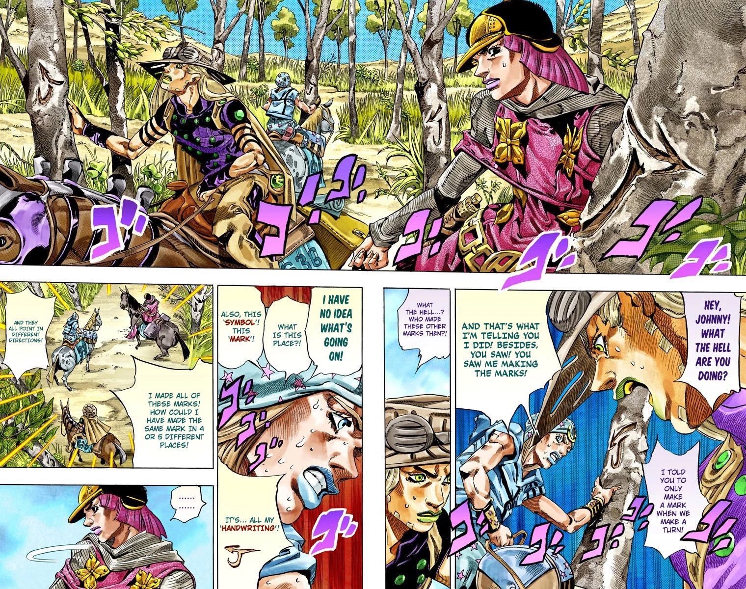 JoJo's Bizarre Adventure Part 7 - Steel Ball Run (Official Colored) chapter 34 page 9