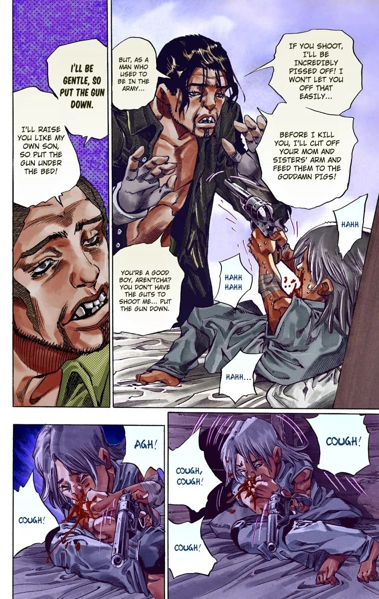 JoJo's Bizarre Adventure Part 7 - Steel Ball Run (Official Colored) chapter 35 page 10
