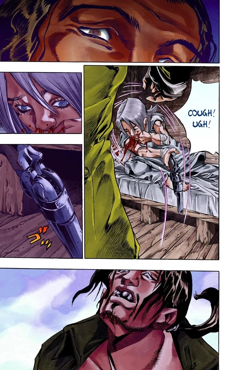 JoJo's Bizarre Adventure Part 7 - Steel Ball Run (Official Colored) chapter 35 page 11