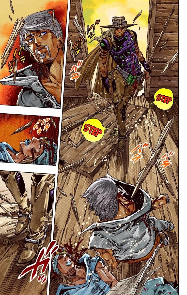 JoJo's Bizarre Adventure Part 7 - Steel Ball Run (Official Colored) chapter 35 page 26