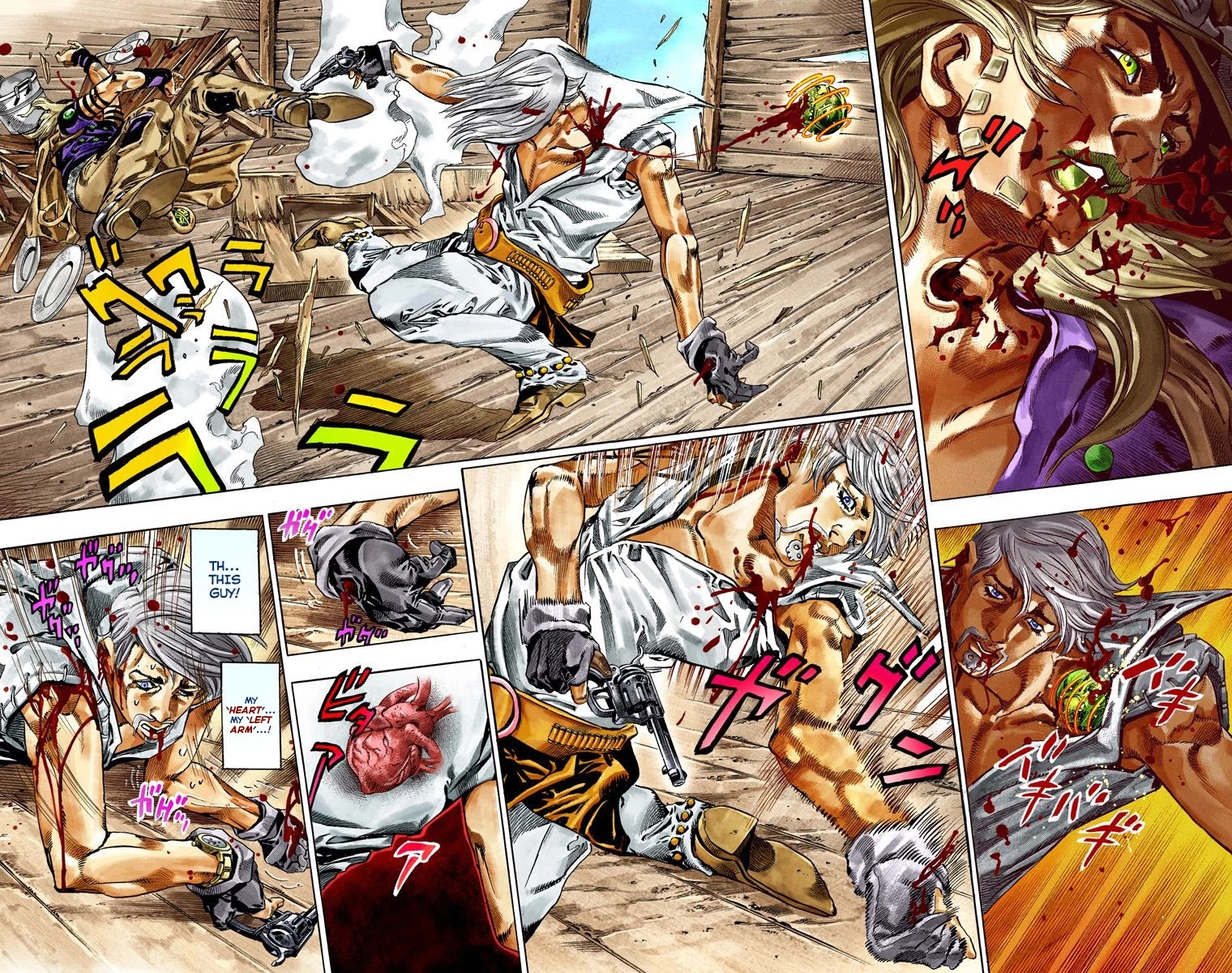 JoJo's Bizarre Adventure Part 7 - Steel Ball Run (Official Colored) chapter 35 page 31