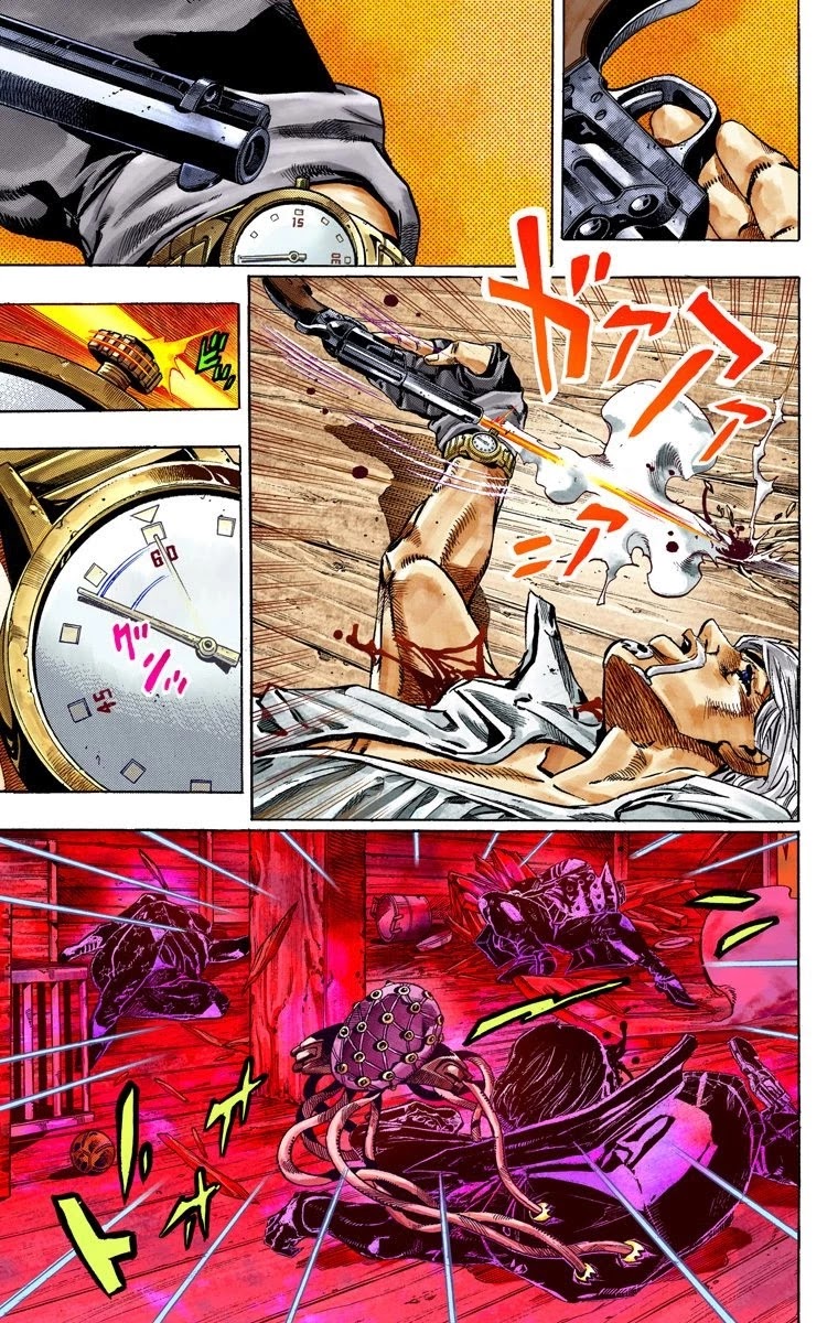 JoJo's Bizarre Adventure Part 7 - Steel Ball Run (Official Colored) chapter 35 page 33