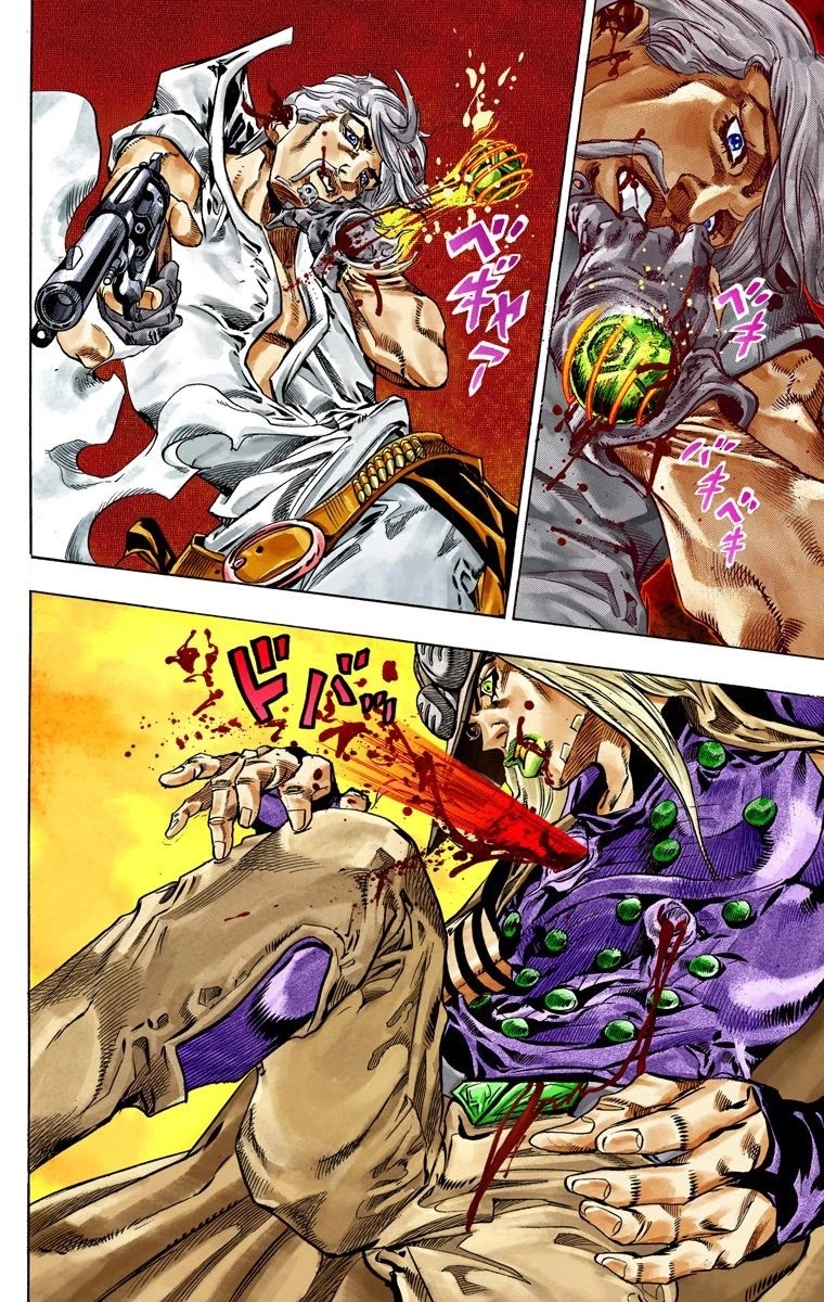 JoJo's Bizarre Adventure Part 7 - Steel Ball Run (Official Colored) chapter 35 page 36