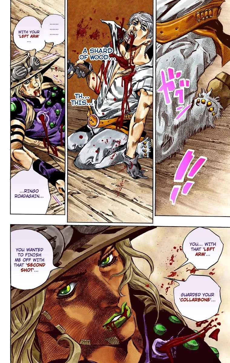 JoJo's Bizarre Adventure Part 7 - Steel Ball Run (Official Colored) chapter 35 page 39