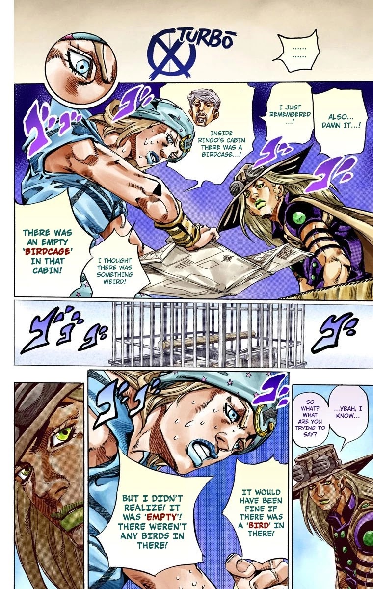 JoJo's Bizarre Adventure Part 7 - Steel Ball Run (Official Colored) chapter 36 page 17