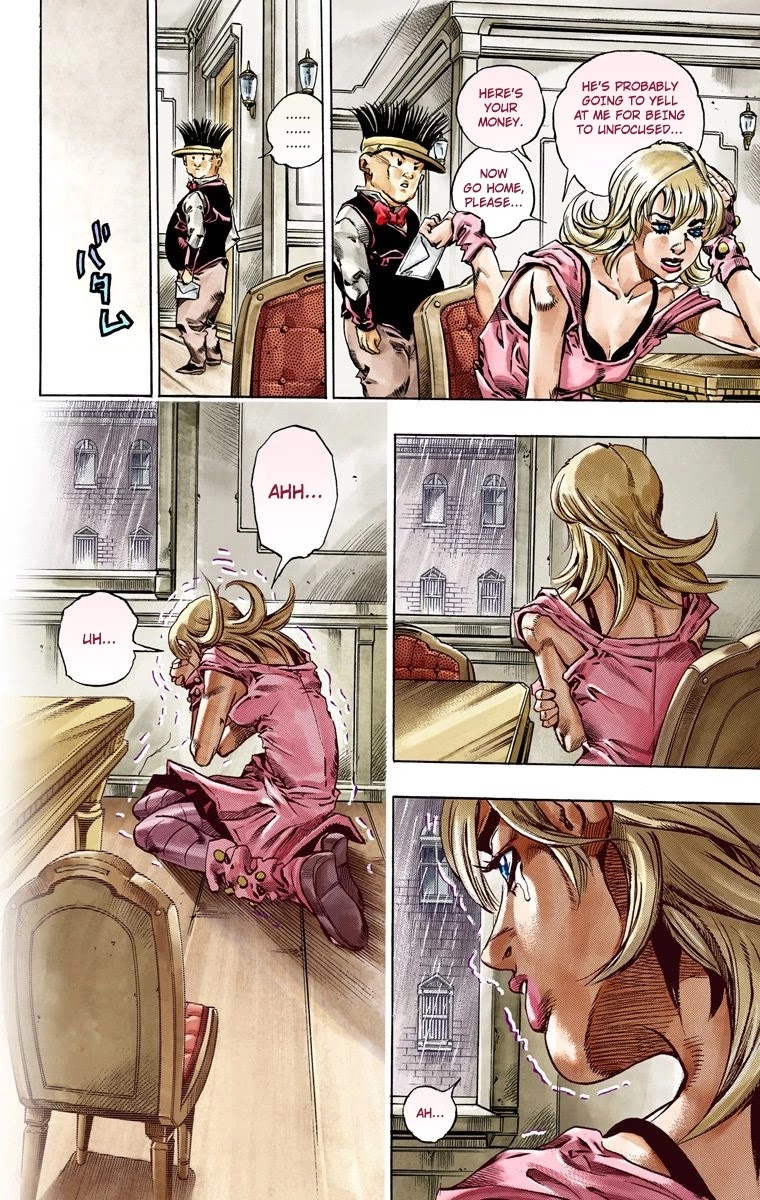 JoJo's Bizarre Adventure Part 7 - Steel Ball Run (Official Colored) chapter 36 page 27