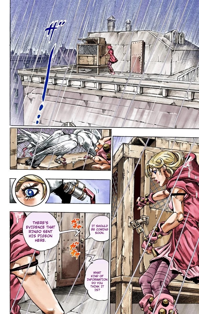 JoJo's Bizarre Adventure Part 7 - Steel Ball Run (Official Colored) chapter 36 page 33