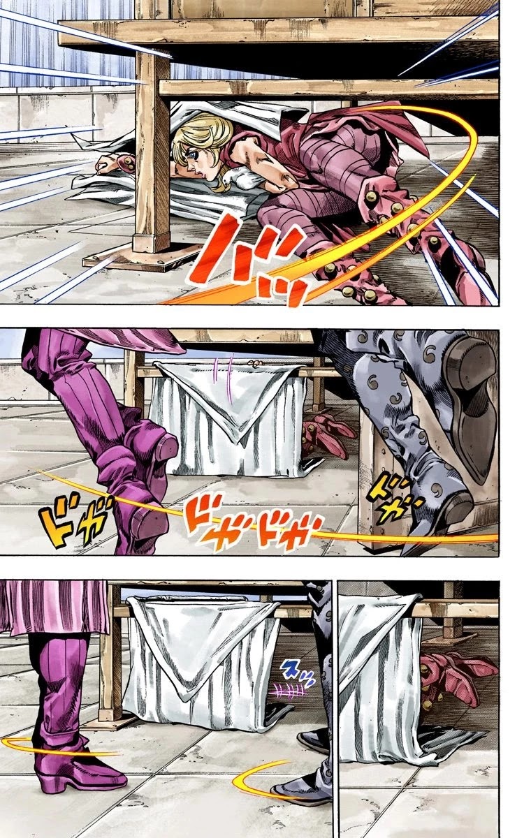 JoJo's Bizarre Adventure Part 7 - Steel Ball Run (Official Colored) chapter 36 page 36