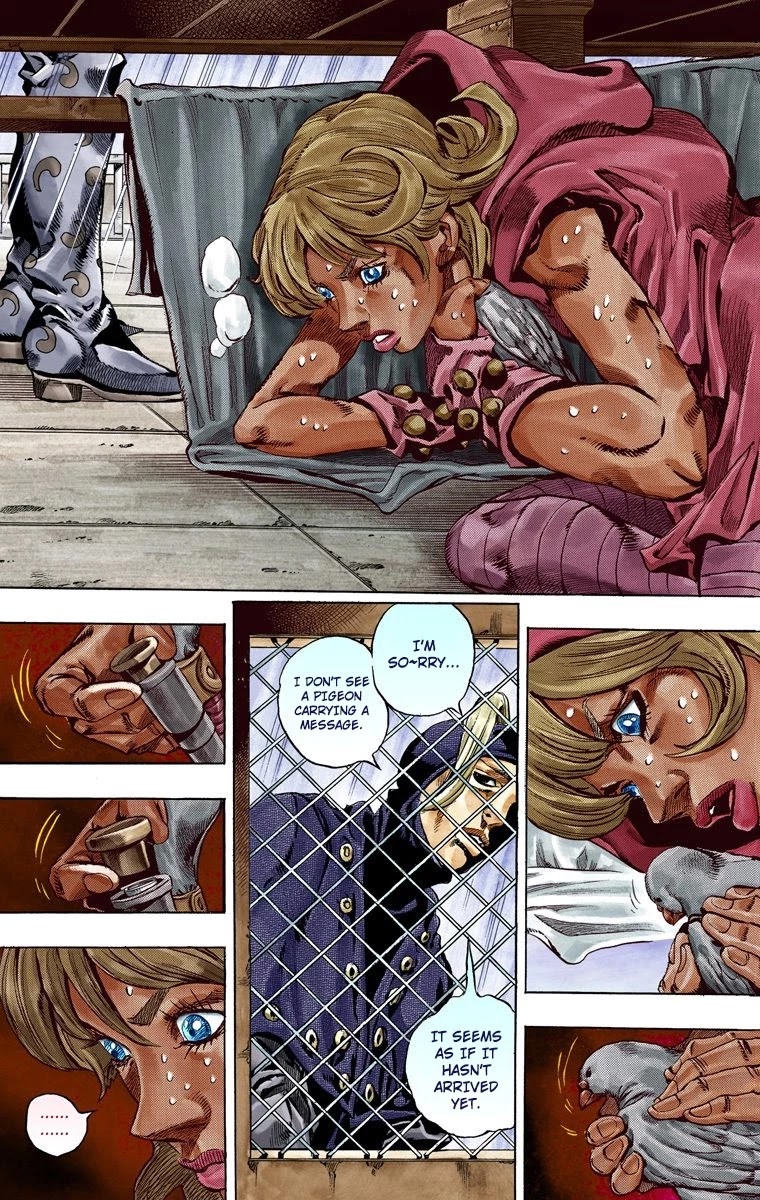 JoJo's Bizarre Adventure Part 7 - Steel Ball Run (Official Colored) chapter 36 page 38