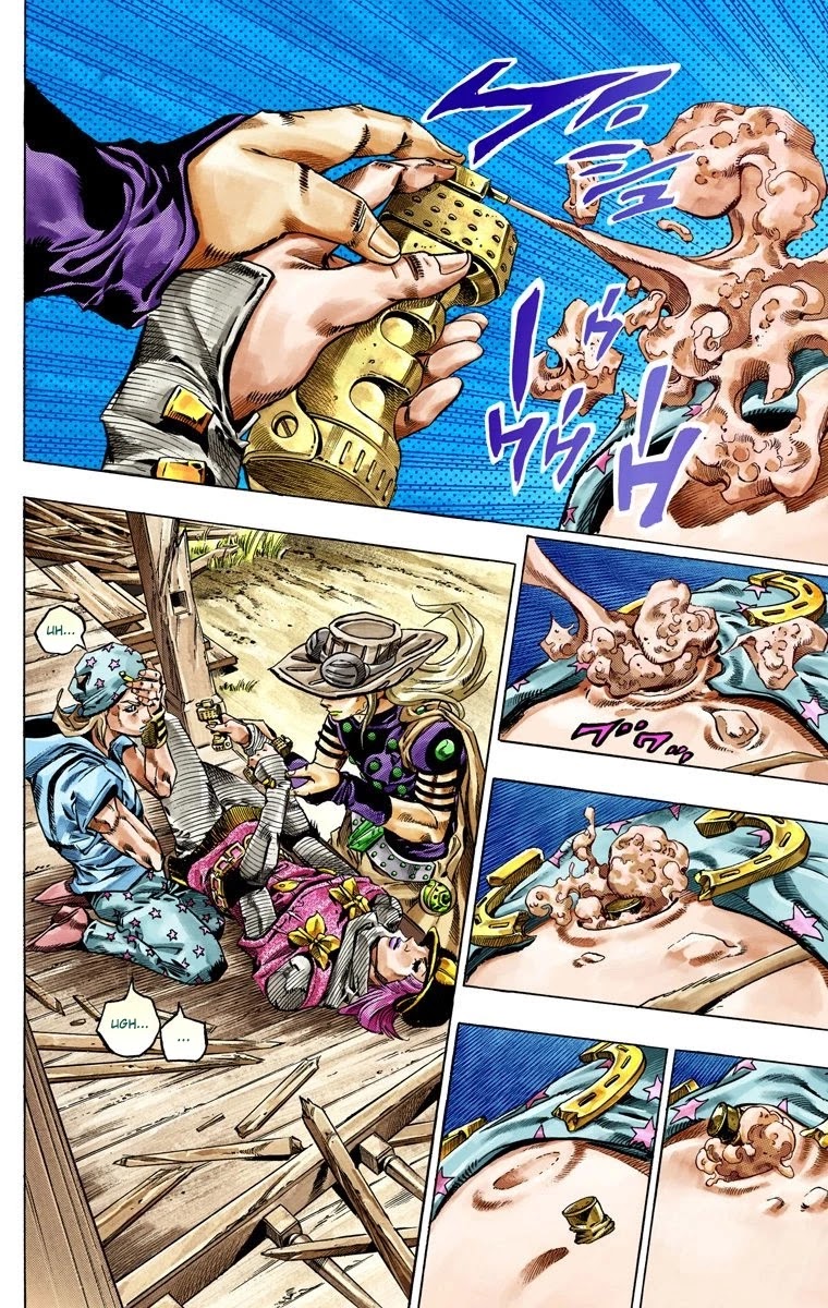 JoJo's Bizarre Adventure Part 7 - Steel Ball Run (Official Colored) chapter 36 page 4
