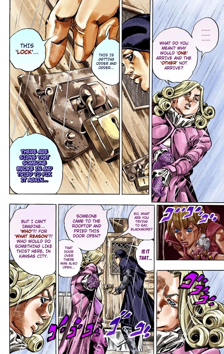 JoJo's Bizarre Adventure Part 7 - Steel Ball Run (Official Colored) chapter 36 page 41