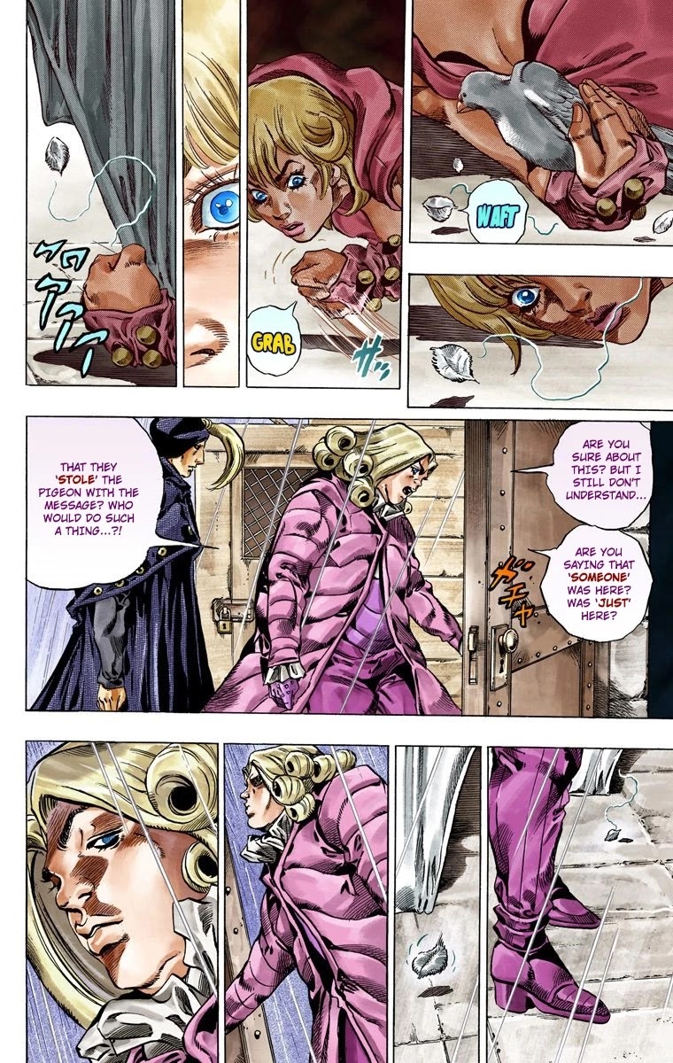 JoJo's Bizarre Adventure Part 7 - Steel Ball Run (Official Colored) chapter 36 page 43