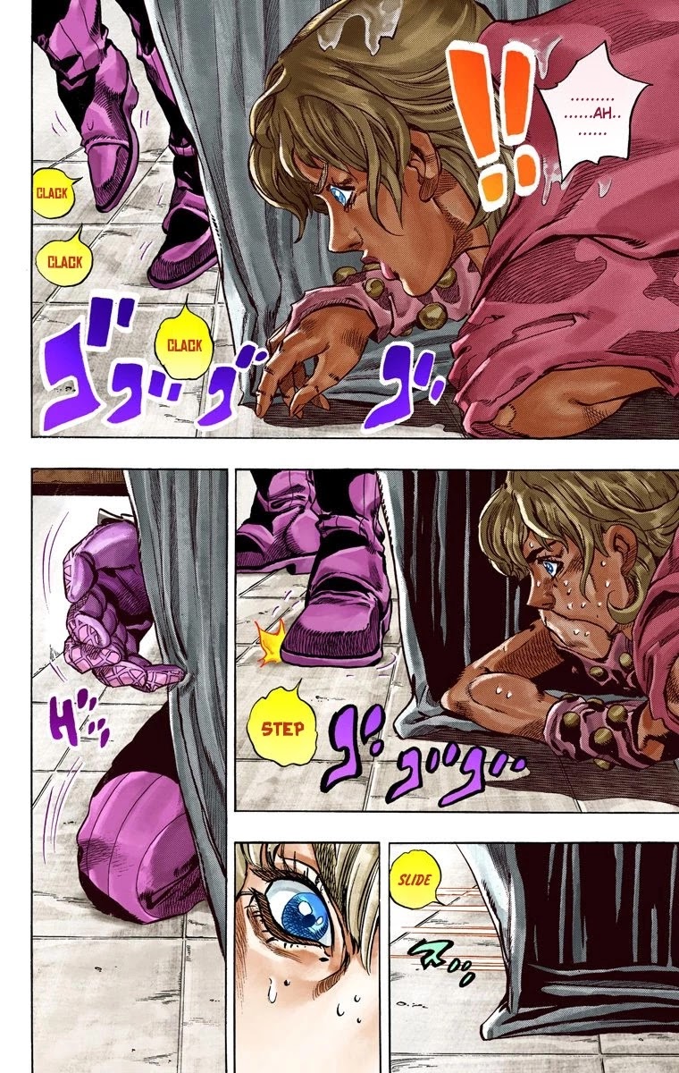 JoJo's Bizarre Adventure Part 7 - Steel Ball Run (Official Colored) chapter 36 page 45
