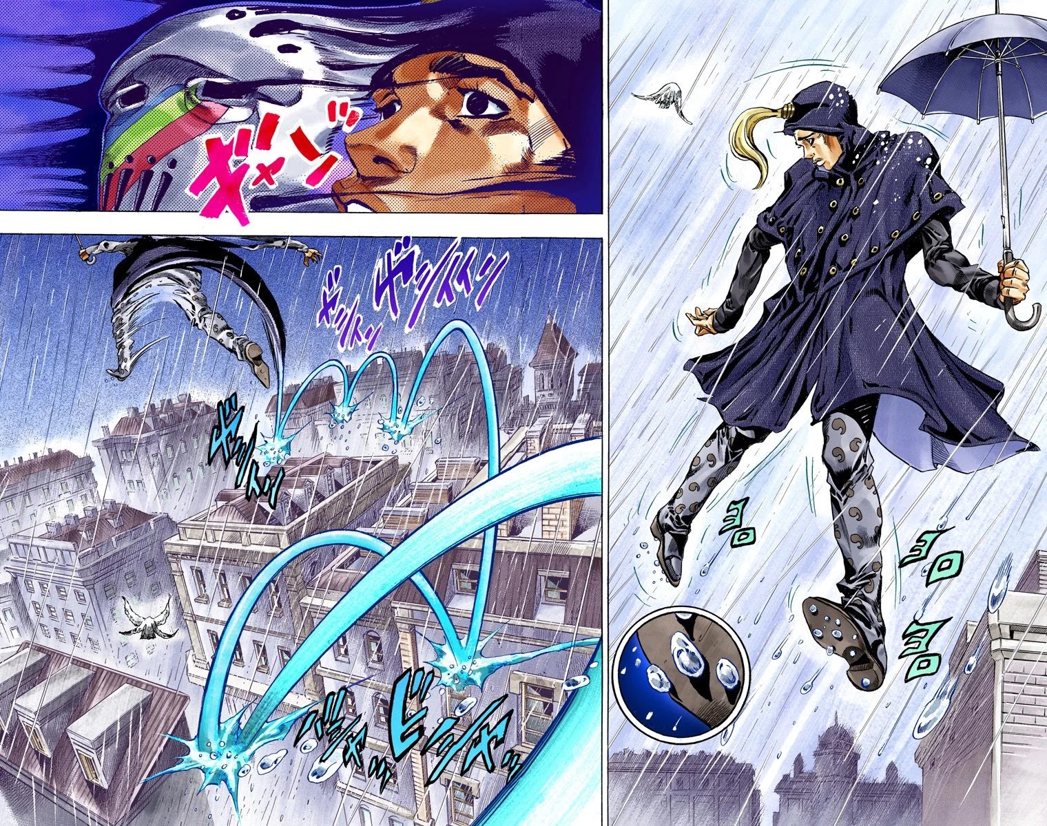 JoJo's Bizarre Adventure Part 7 - Steel Ball Run (Official Colored) chapter 36 page 48