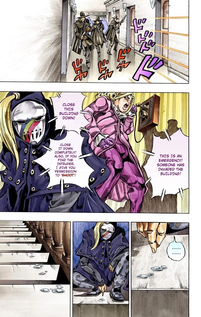 JoJo's Bizarre Adventure Part 7 - Steel Ball Run (Official Colored) chapter 36 page 55