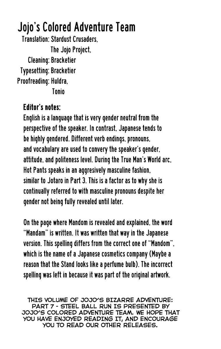 JoJo's Bizarre Adventure Part 7 - Steel Ball Run (Official Colored) chapter 36 page 59