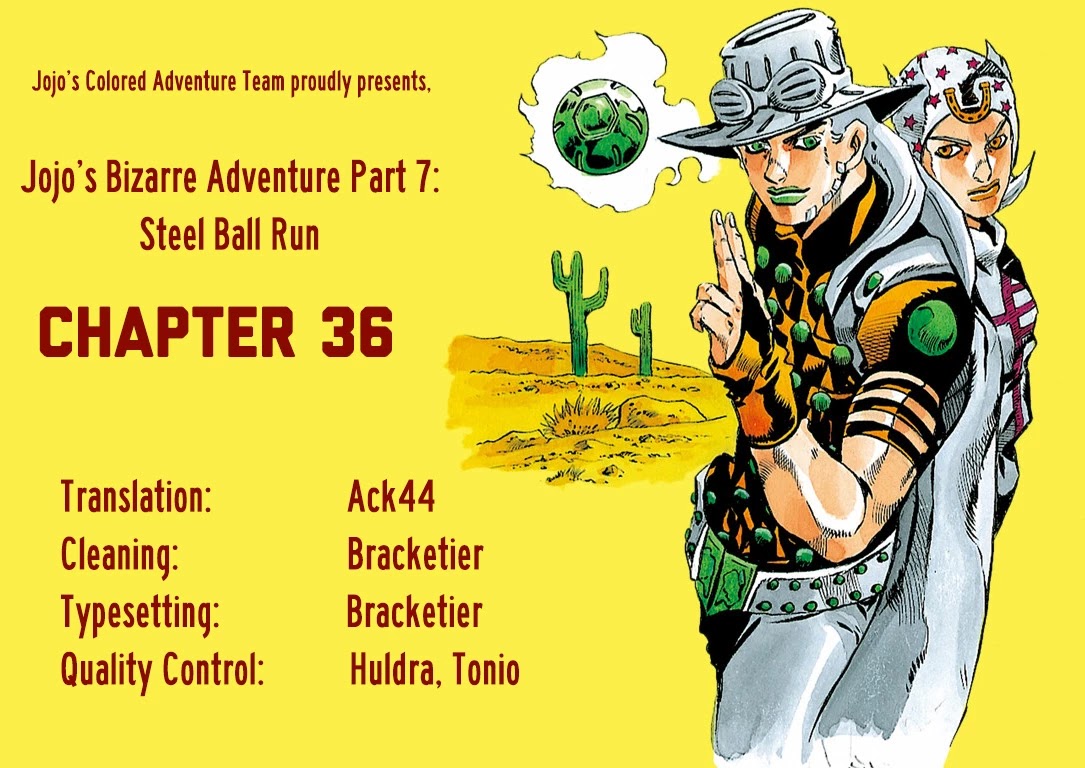 JoJo's Bizarre Adventure Part 7 - Steel Ball Run (Official Colored) chapter 36 page 60