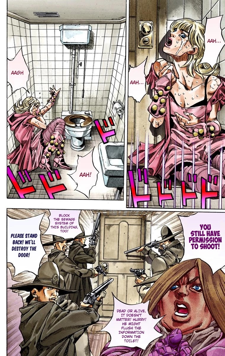JoJo's Bizarre Adventure Part 7 - Steel Ball Run (Official Colored) chapter 37 page 13