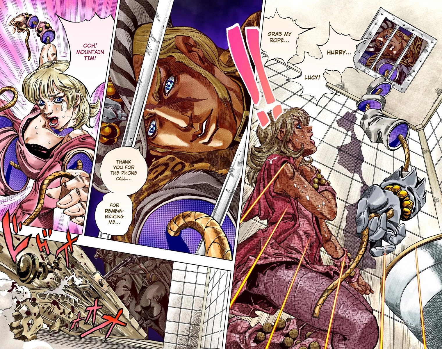 JoJo's Bizarre Adventure Part 7 - Steel Ball Run (Official Colored) chapter 37 page 15