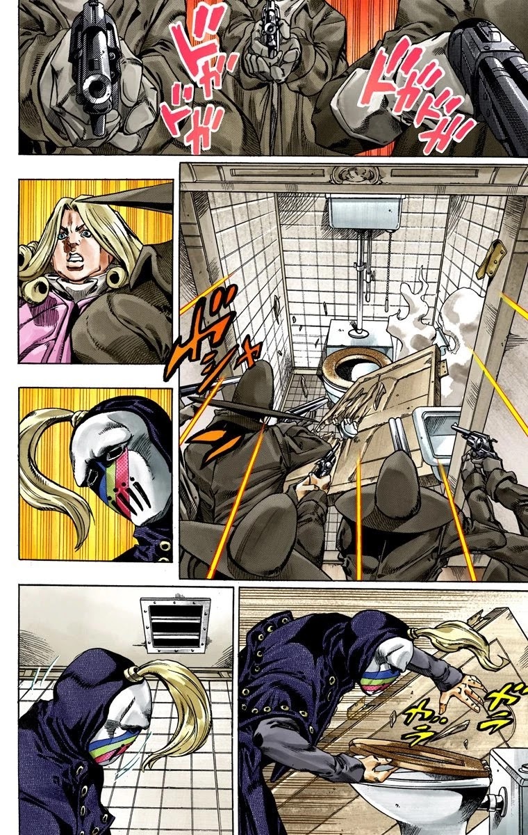 JoJo's Bizarre Adventure Part 7 - Steel Ball Run (Official Colored) chapter 37 page 16