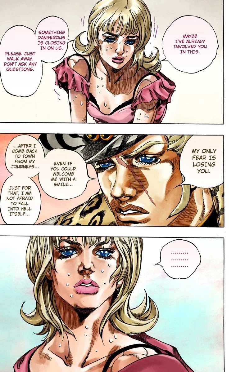 JoJo's Bizarre Adventure Part 7 - Steel Ball Run (Official Colored) chapter 37 page 22