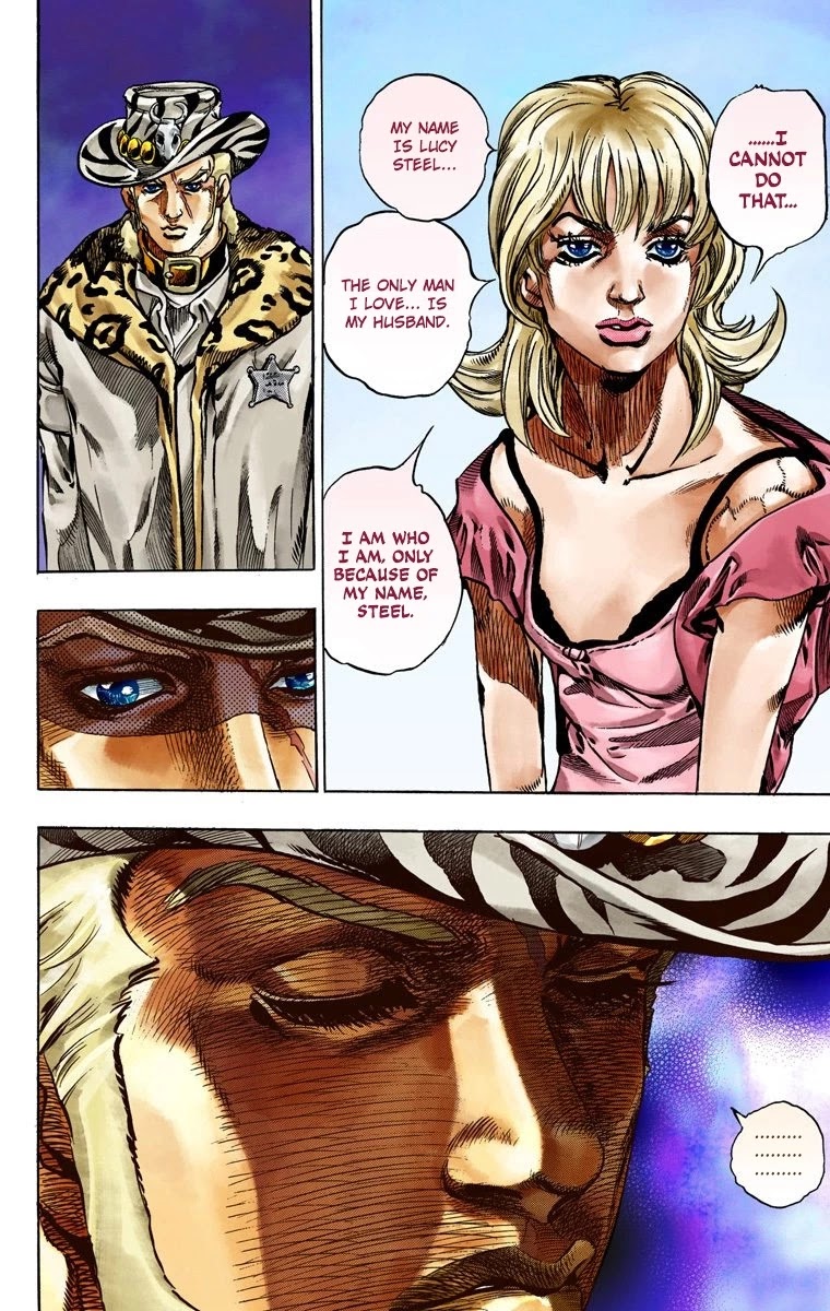 JoJo's Bizarre Adventure Part 7 - Steel Ball Run (Official Colored) chapter 37 page 23