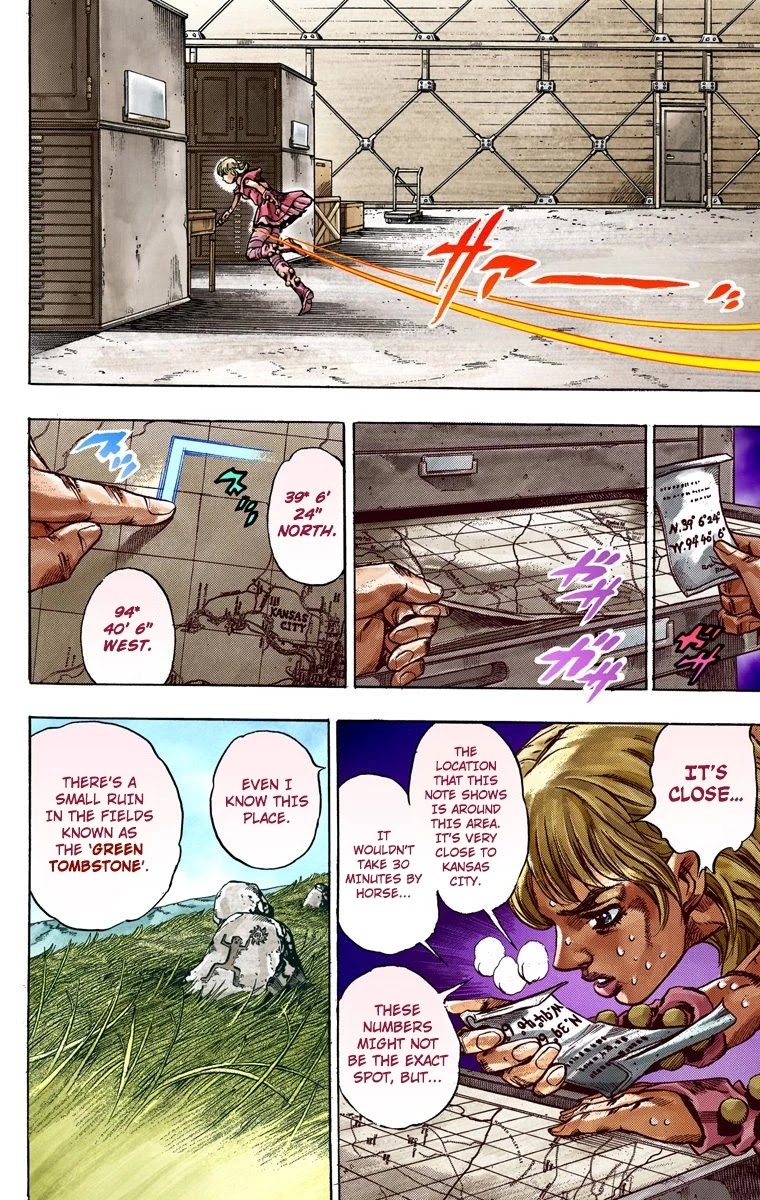 JoJo's Bizarre Adventure Part 7 - Steel Ball Run (Official Colored) chapter 37 page 25