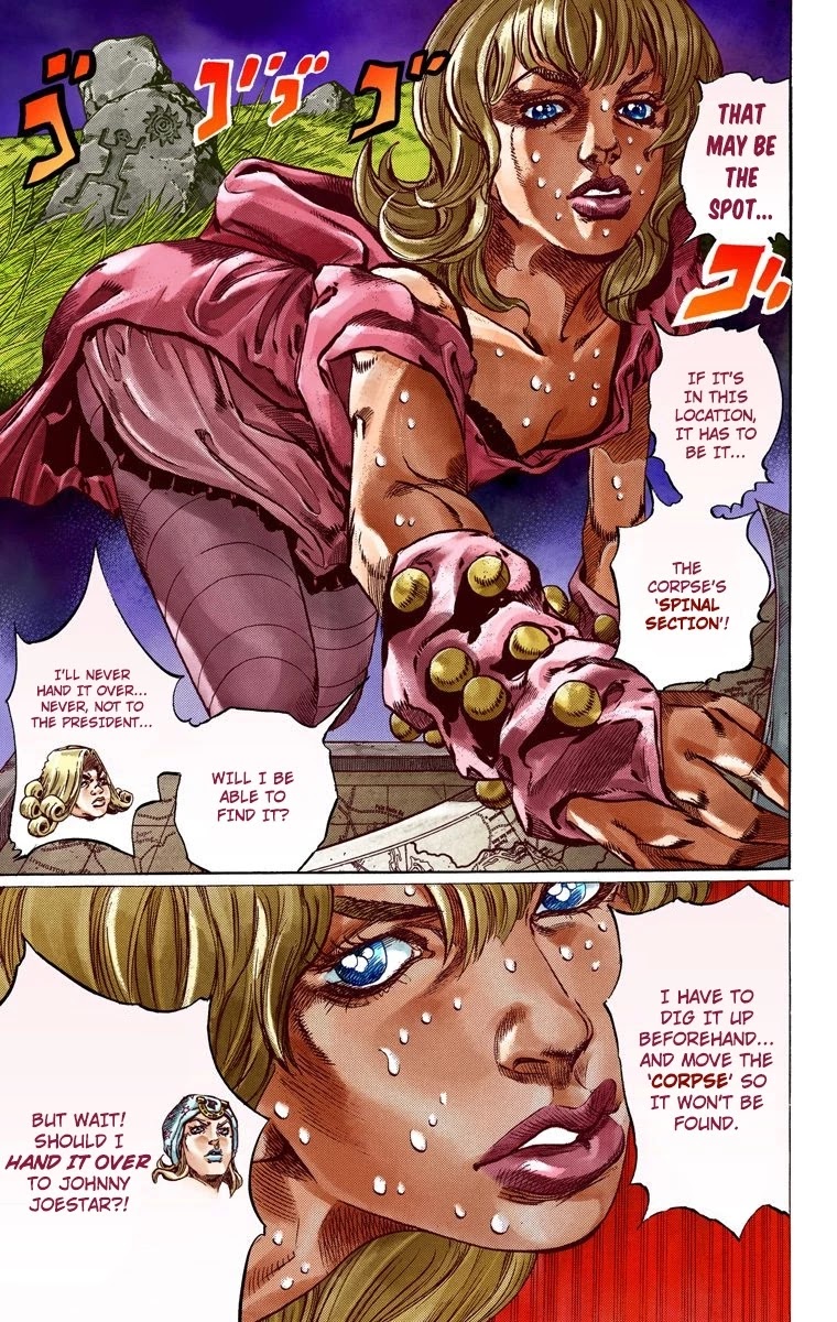 JoJo's Bizarre Adventure Part 7 - Steel Ball Run (Official Colored) chapter 37 page 26