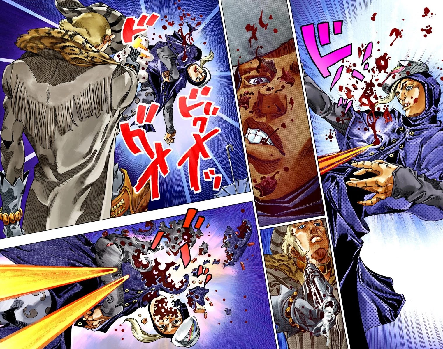JoJo's Bizarre Adventure Part 7 - Steel Ball Run (Official Colored) chapter 37 page 30