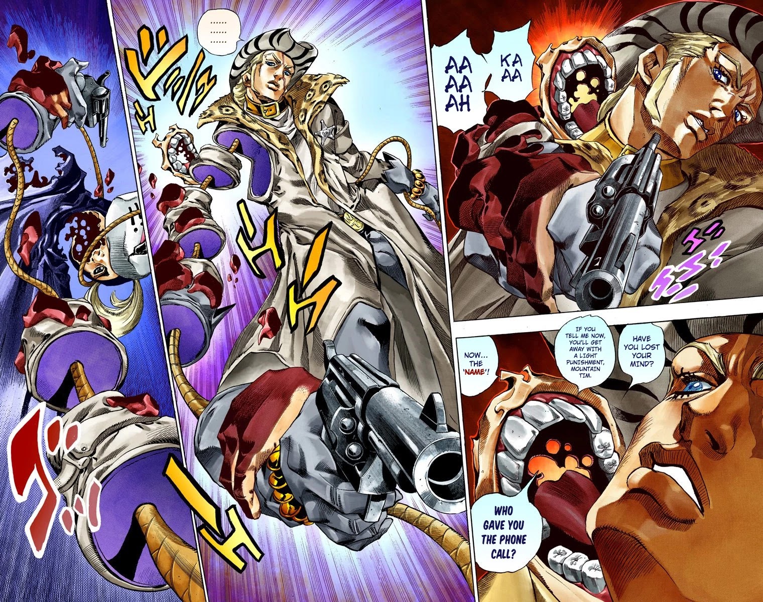JoJo's Bizarre Adventure Part 7 - Steel Ball Run (Official Colored) chapter 37 page 32