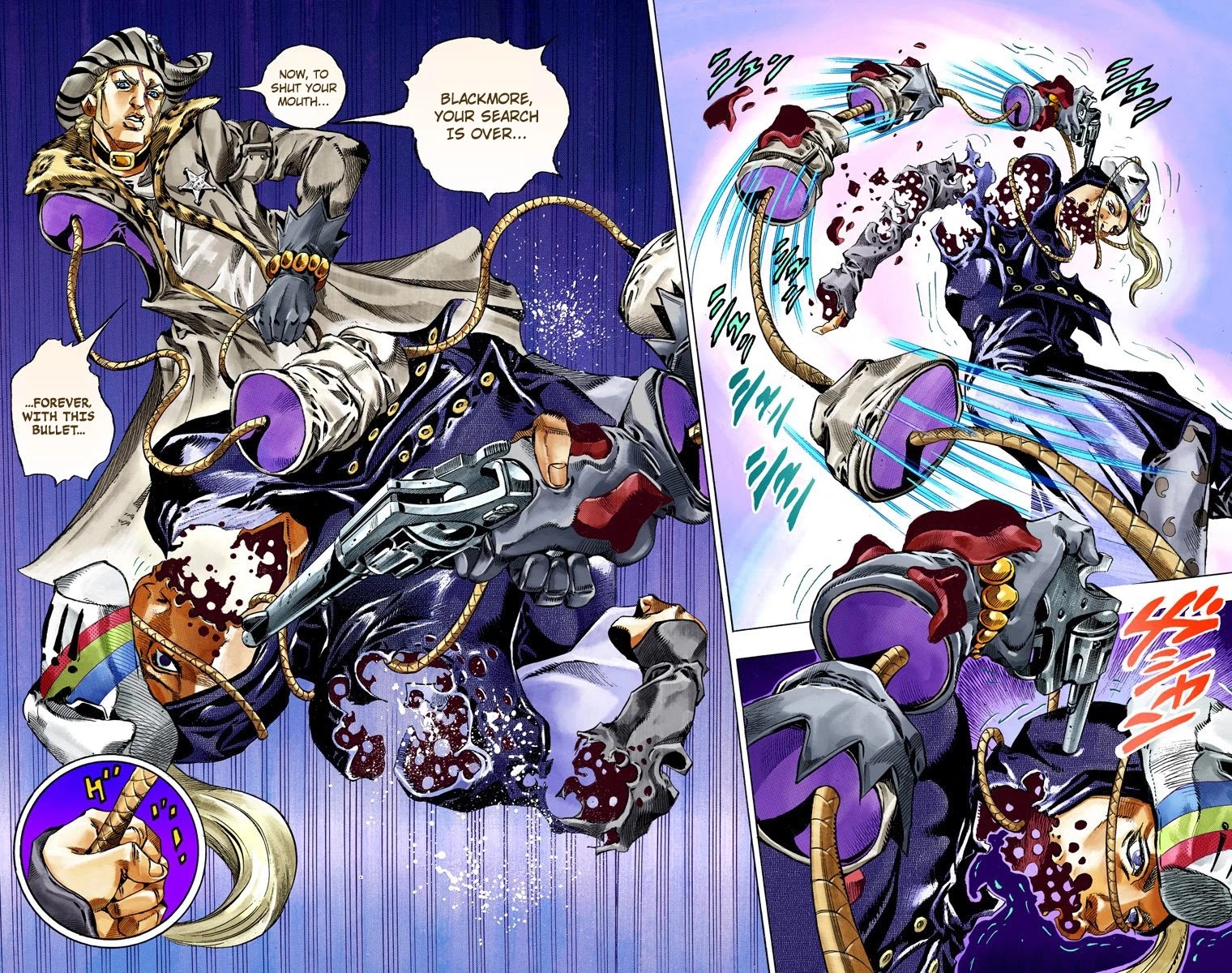 JoJo's Bizarre Adventure Part 7 - Steel Ball Run (Official Colored) chapter 37 page 33