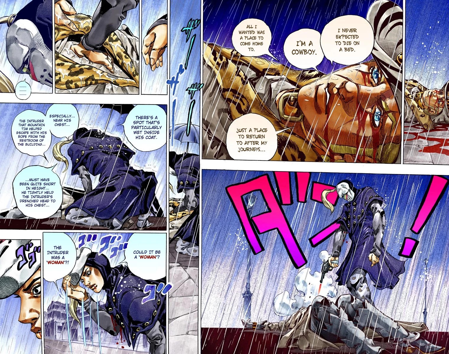 JoJo's Bizarre Adventure Part 7 - Steel Ball Run (Official Colored) chapter 37 page 38