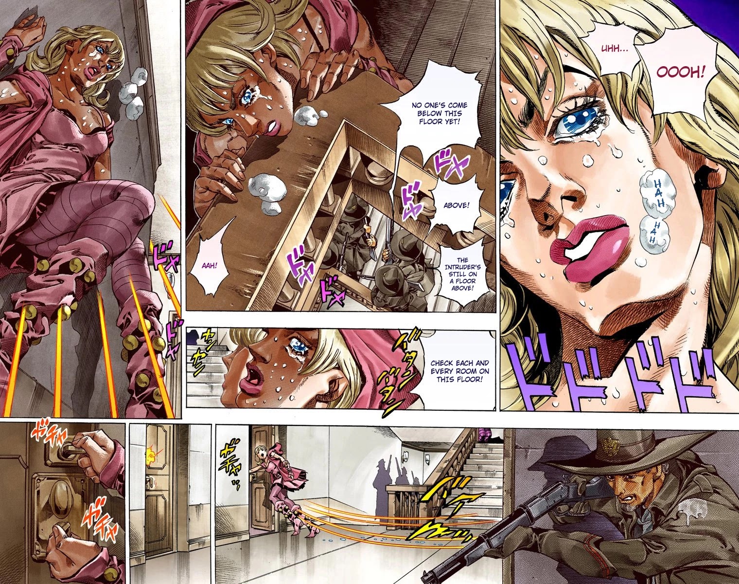 JoJo's Bizarre Adventure Part 7 - Steel Ball Run (Official Colored) chapter 37 page 4