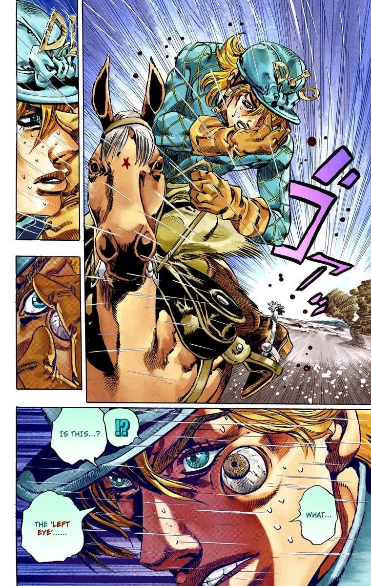 JoJo's Bizarre Adventure Part 7 - Steel Ball Run (Official Colored) chapter 37 page 44