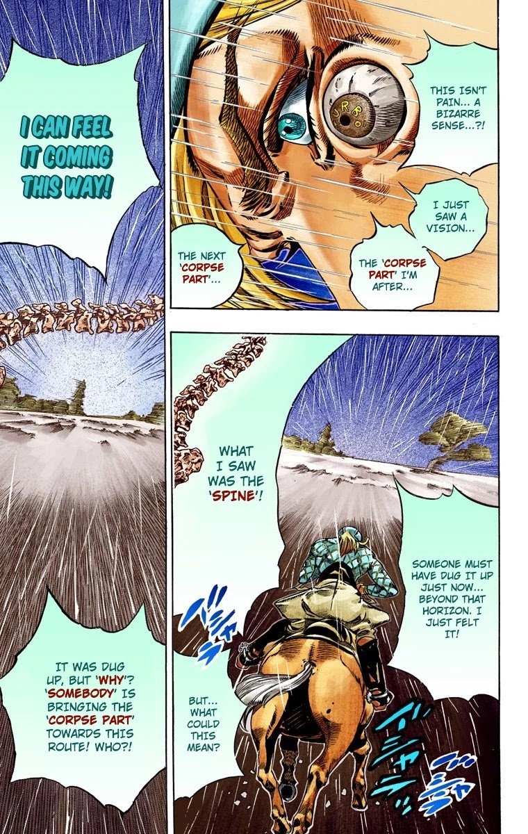 JoJo's Bizarre Adventure Part 7 - Steel Ball Run (Official Colored) chapter 37 page 45