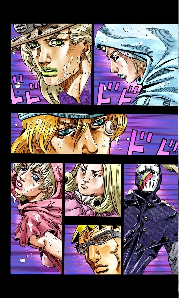 JoJo's Bizarre Adventure Part 7 - Steel Ball Run (Official Colored) chapter 37 page 48