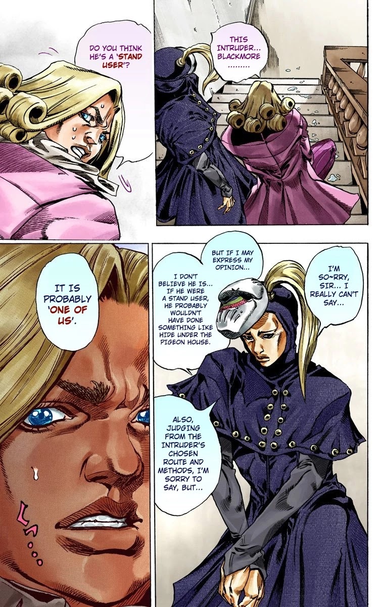 JoJo's Bizarre Adventure Part 7 - Steel Ball Run (Official Colored) chapter 37 page 6