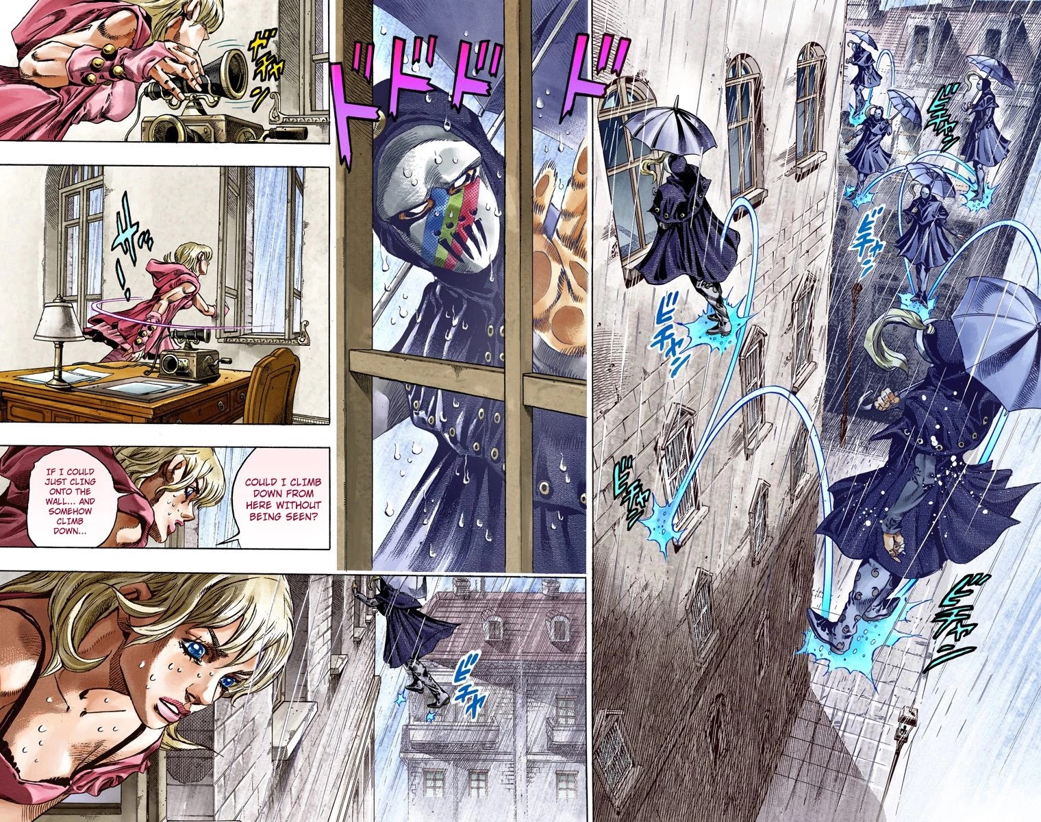 JoJo's Bizarre Adventure Part 7 - Steel Ball Run (Official Colored) chapter 37 page 8